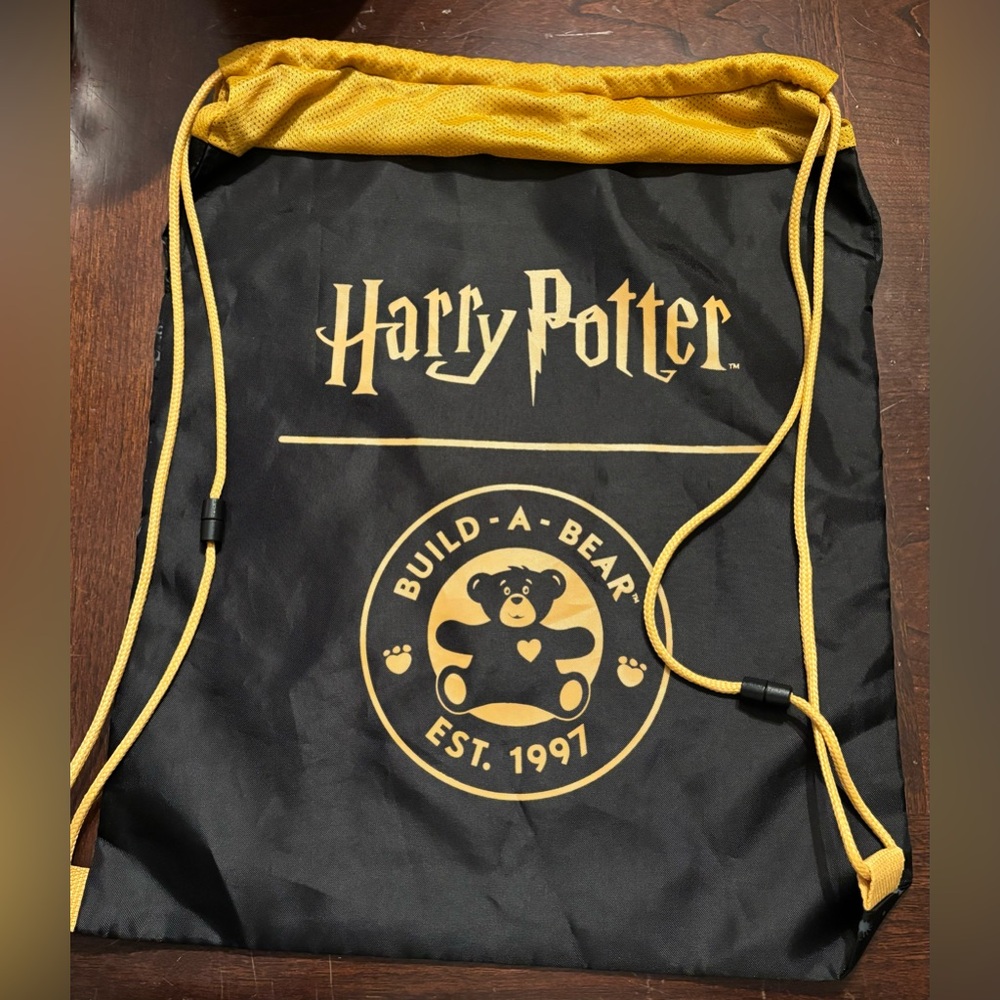 Harry Potter Build A Bear Stringbag Black Halloween Sleepover School Fall Winter